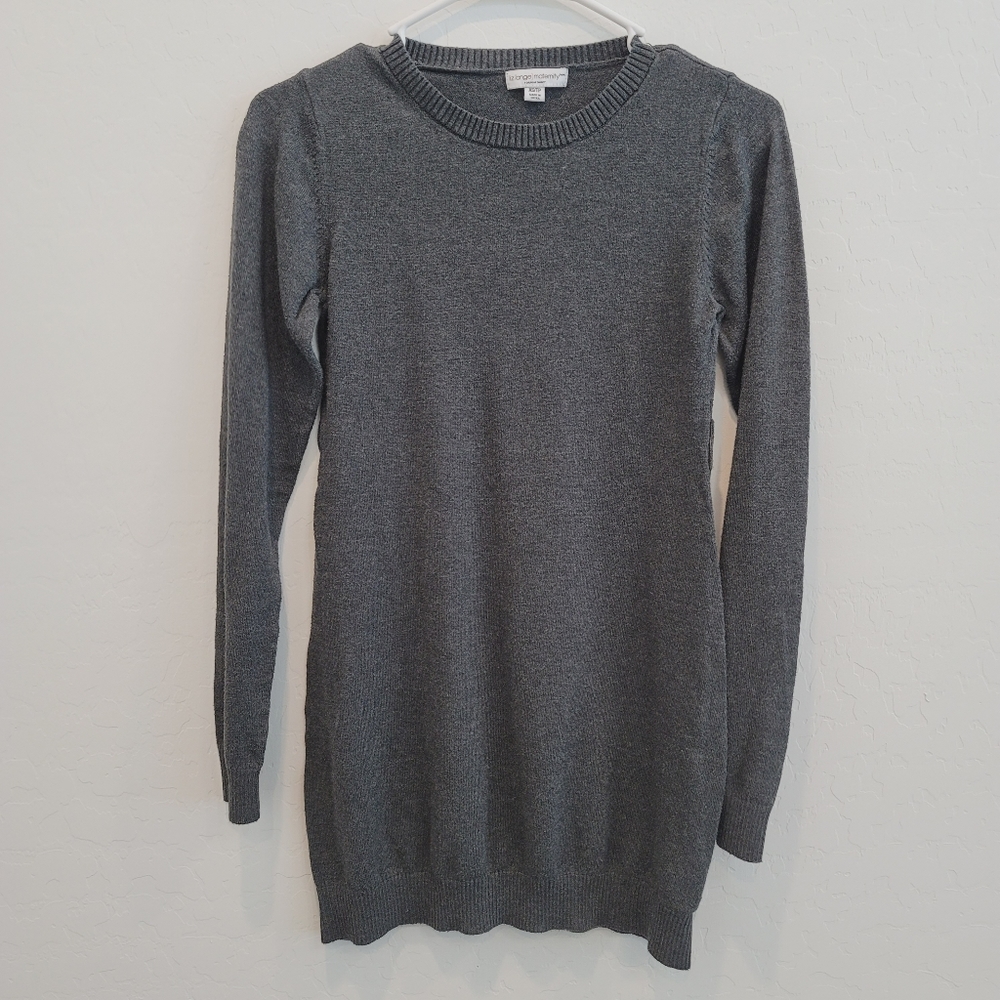 💕 Liz Lange for Target Gray Maternity Sweater Sze XS - Picture 16 of 16